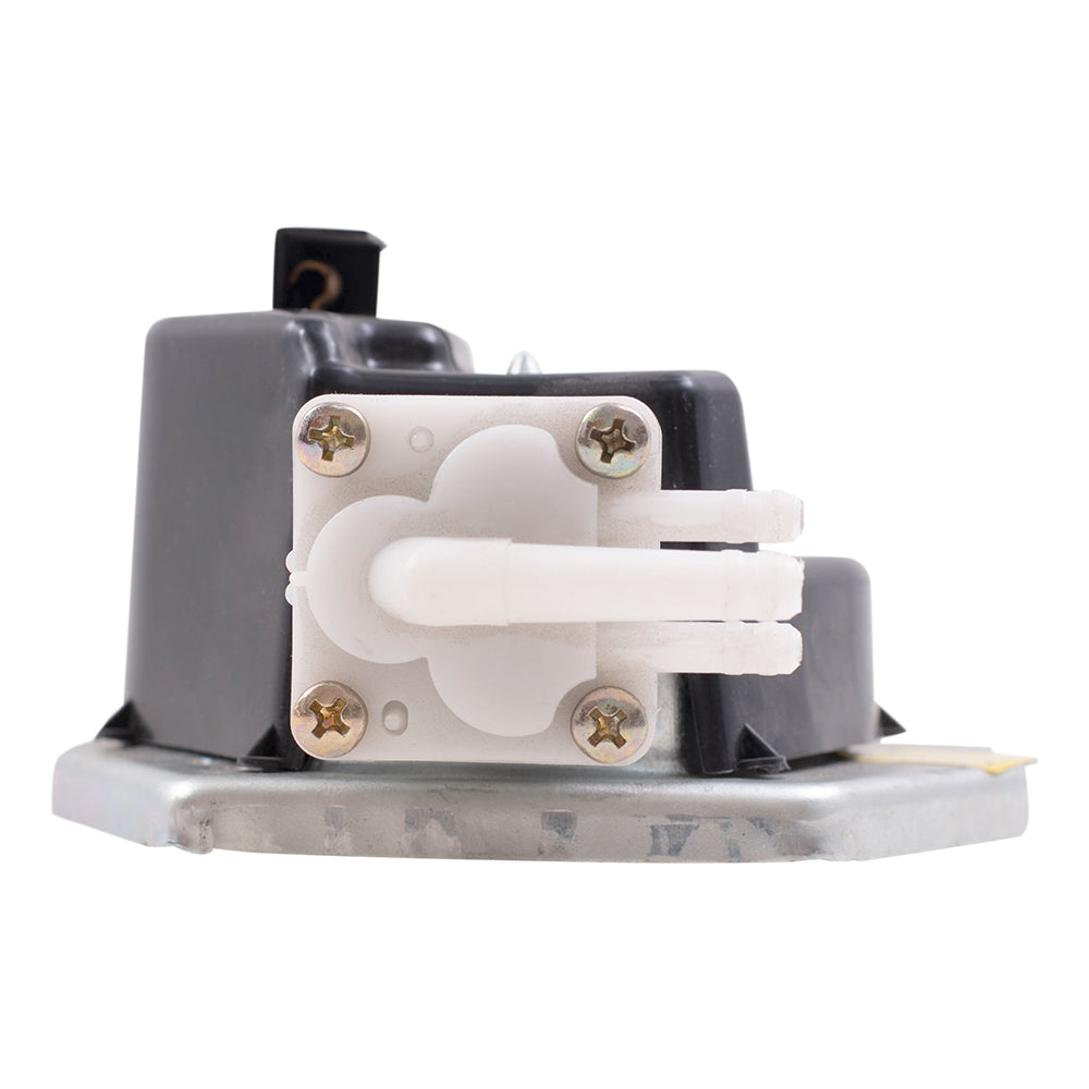 Brock Replacement Windshield Washer Pump with 3 Port Nozzle Compatible with 1969 Corvette