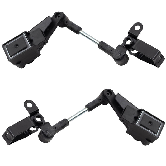 Brock Replacement Set Rear Suspension Ride Height Level Sensors Compatible with 2003-2009 H2 SUV & Pickup Truck 15124930 15124929