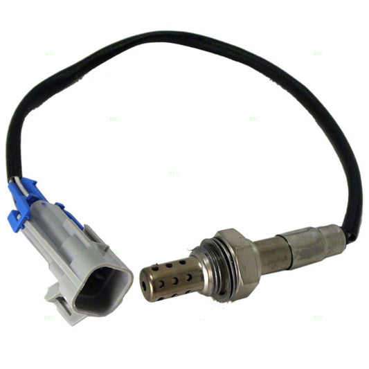 Brock Replacement Oxygen Sensor with Square Male Connector 1 PIN 15" Compatible with 2000-2002 Silverado Sierra Pickup Tahoe Suburban Yukon & XL