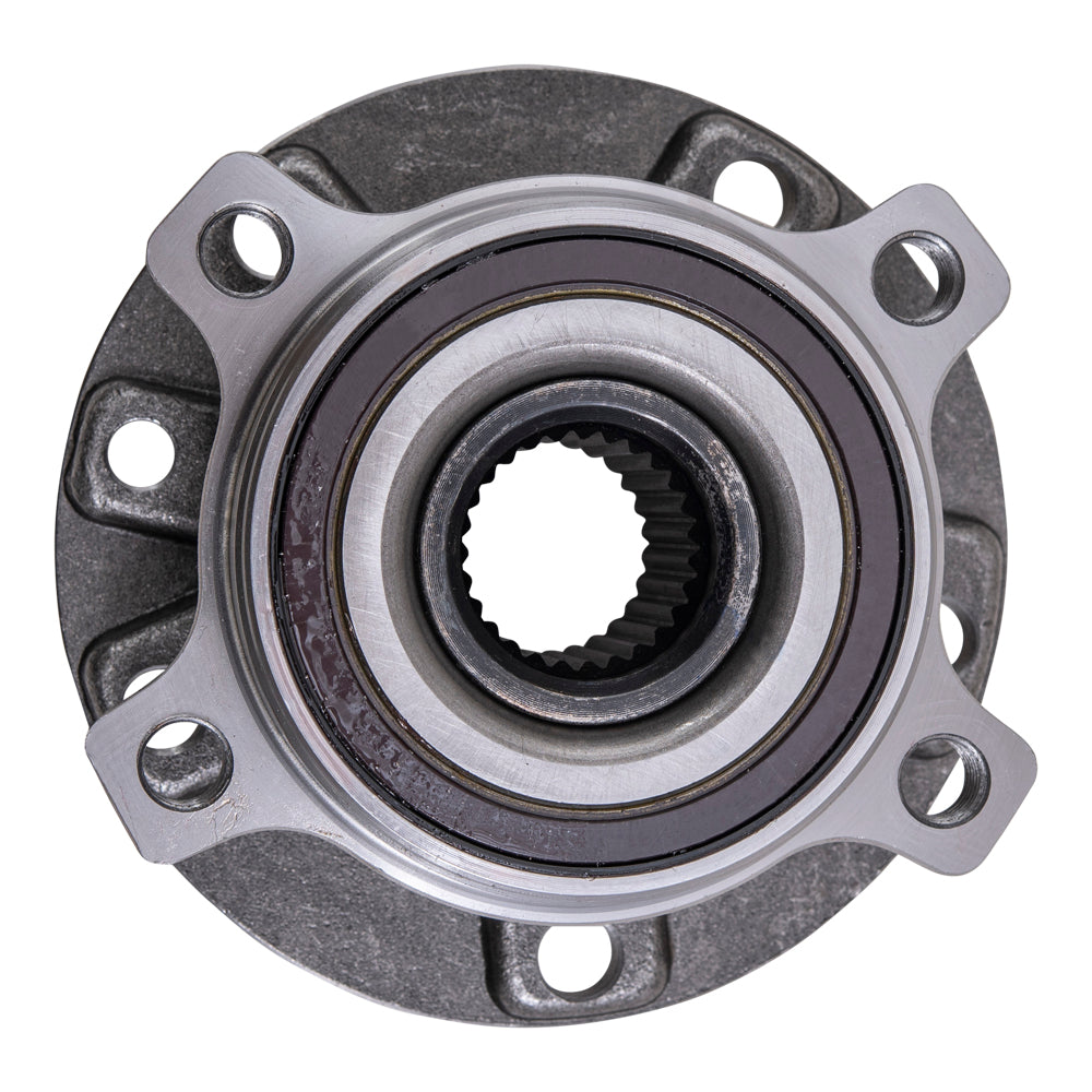 Brock Replacement Front Set Hub Bearing Assemblies Compatible with 2014-2020 Cherokee w/o Off Road Package