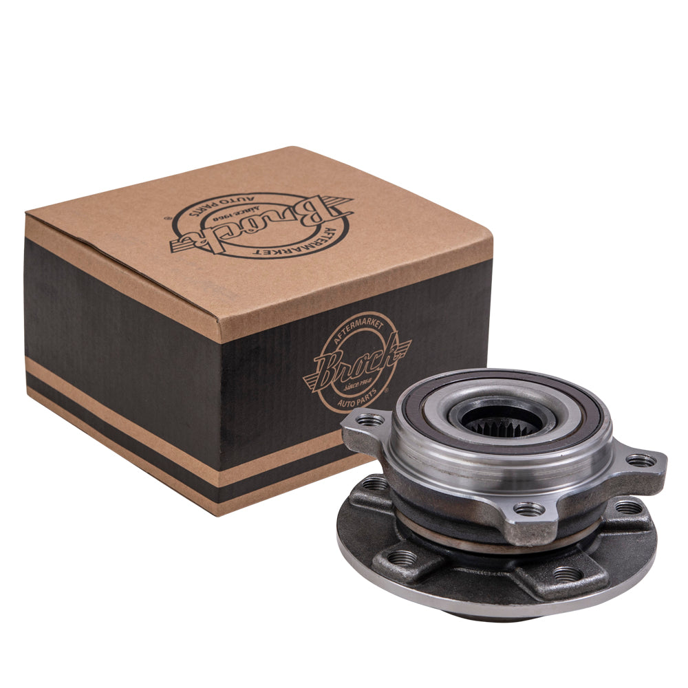 Brock Replacement Front Hub Bearing Assembly Compatible with 2014-2020 Cherokee w/o Off Road Package