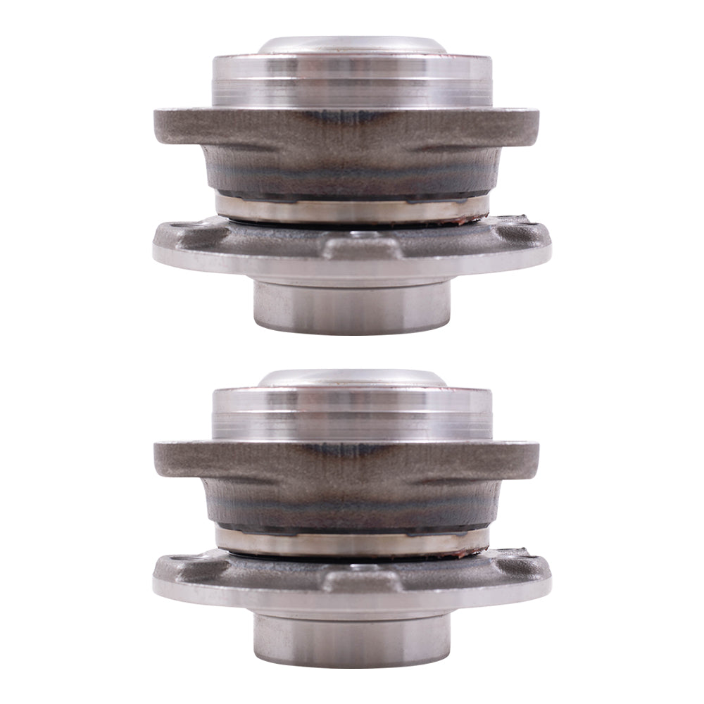 Brock Replacement Rear Set Hub Bearing Assemblies Compatible with 2014-2020 Cherokee Front Wheel Drive