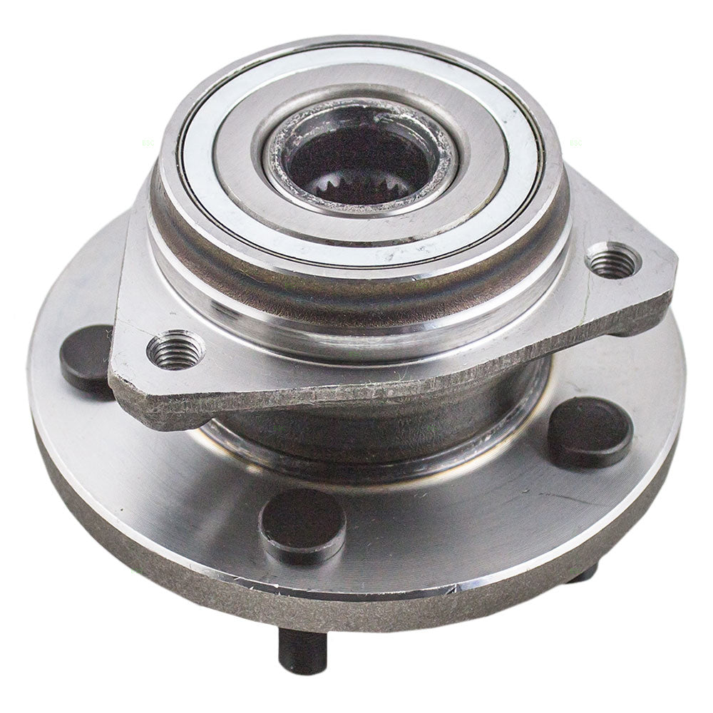 Brock Replacement Front Wheel Hub Bearing Assembly Compatible with 1999-2004 Grand Cherokee 52098679