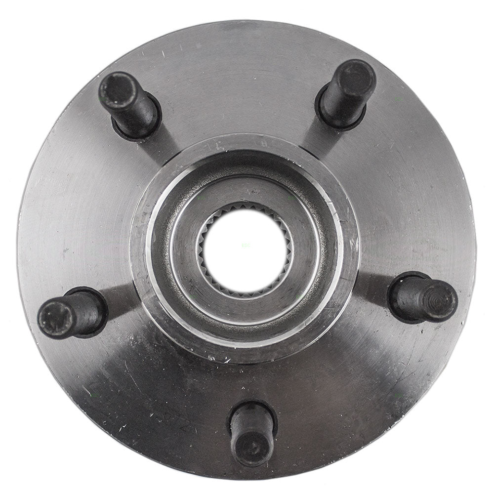 Brock Replacement Front Wheel Hub with Bearing Assembly Compatible with 1999-2006 Wrangler 5016458AA