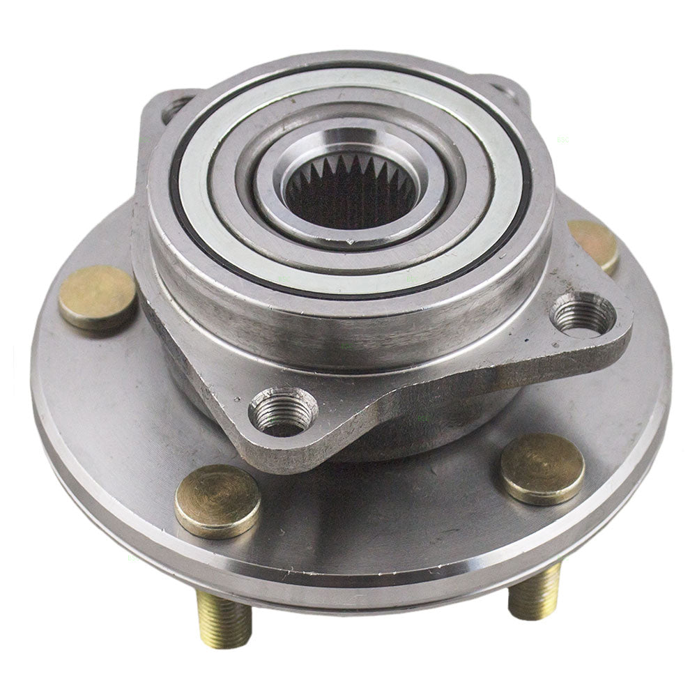 Brock Replacement Front Wheel Hub with Bearing Assembly Compatible with 1995-2005 Sebring MR403970