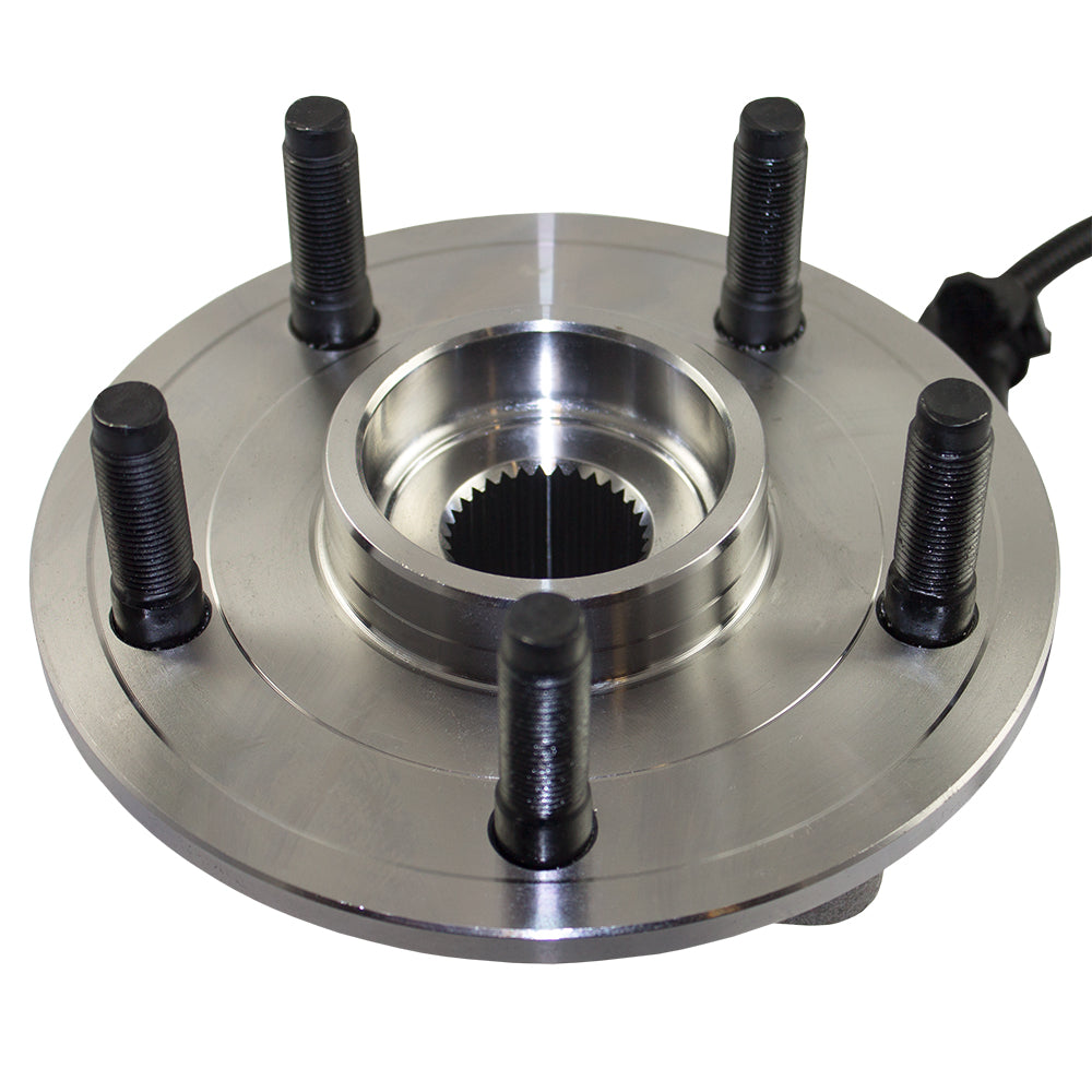 Brock Replacement Front Wheel Hub with Bearing Assembly Compatible with 2006 2007 2008 1500 & Crew Cab Pickup Truck 68088025AA 515113