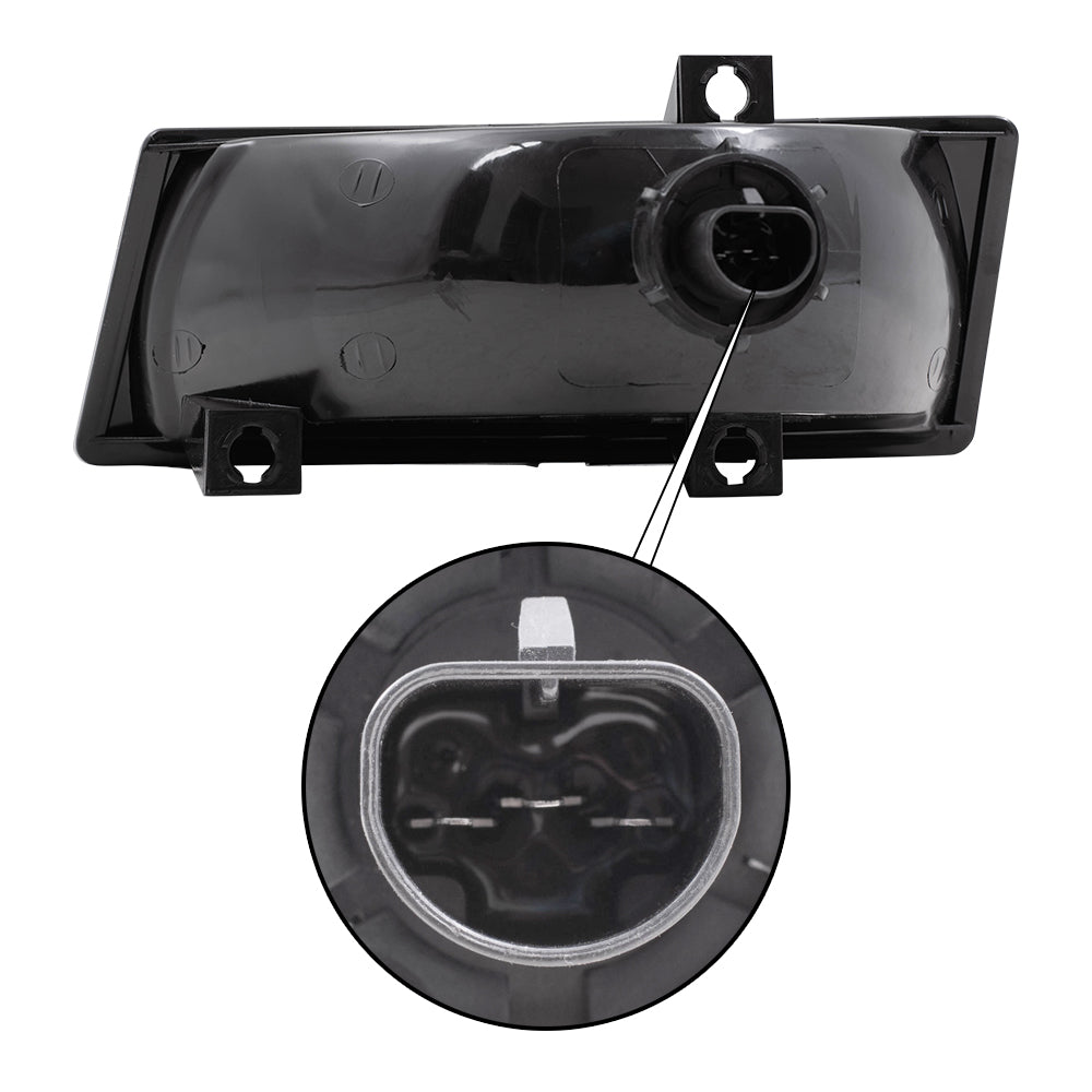 Headlight for 1991-1995 Caravan for 1991-1995 Grand Caravan 4451731 Set CH2518104