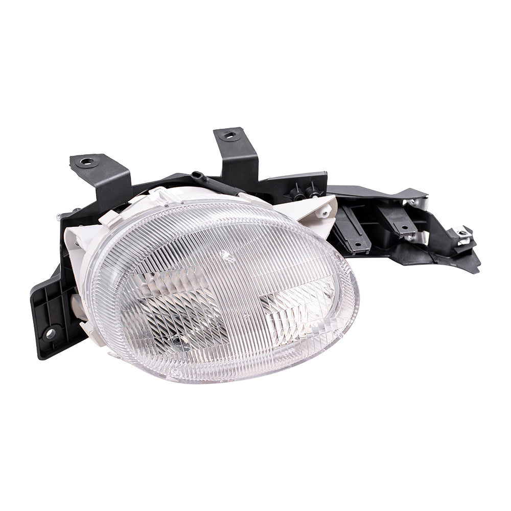 Brock Replacement Passenger Headlight Compatible with 1995-1999 Neon 4761448AB