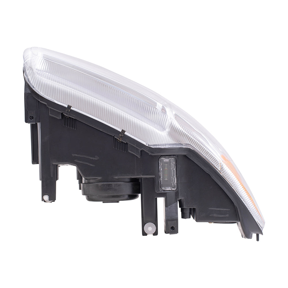 Brock Replacement Passenger Headlight Compatible with 1996-2000 Sebring Convertible 5263986AB