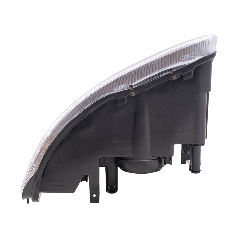 Brock Replacement Passenger Headlight Compatible with 1996-2000 Sebring Convertible 5263986AB