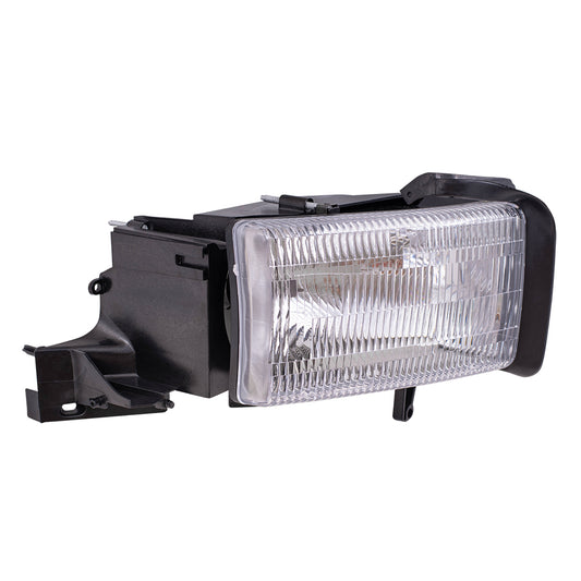 Headlight for 1994-2001 Ram 1500 w/o Corner Light w/o Sport Package for 1994-2002 Ram 2500 for 1995-1996 Ramcharger 55054780AH Right CH2519108