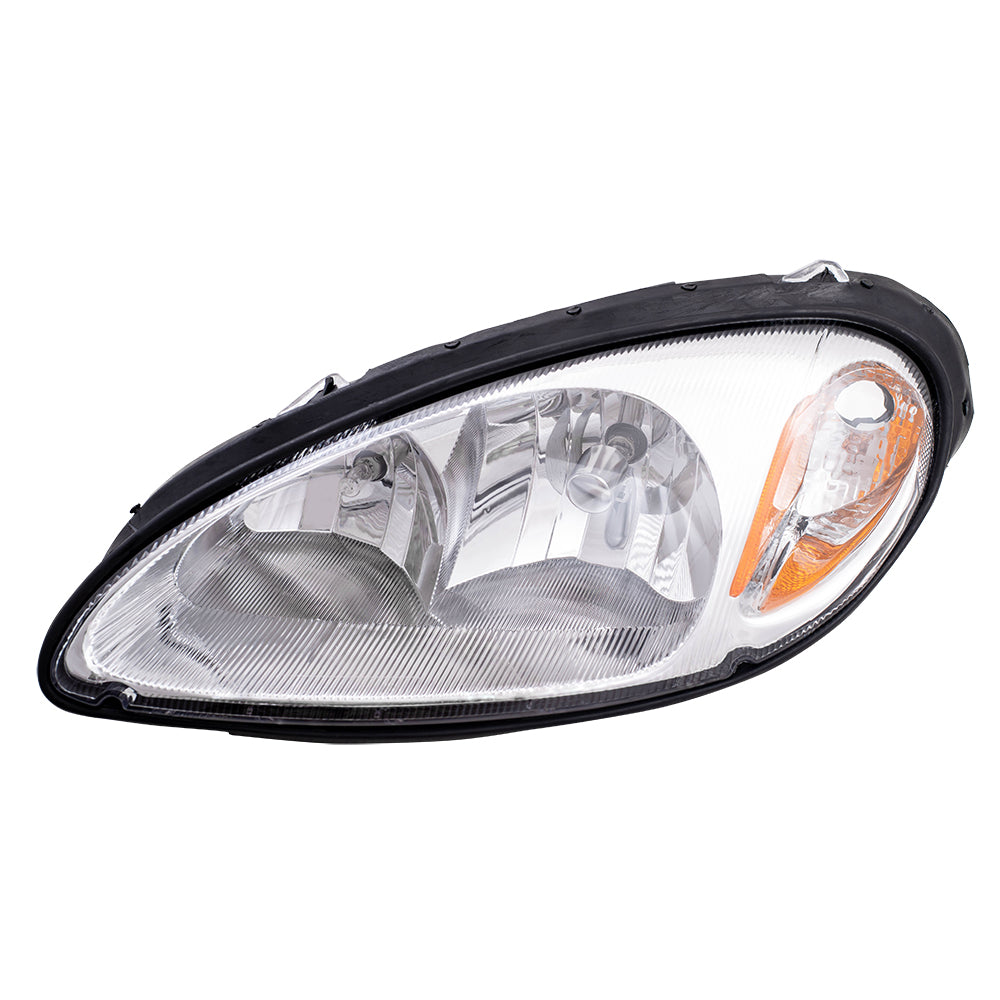 Brock Replacement Driver Headlight Compatible with 2001-2005 PT Cruiser 5288765AI