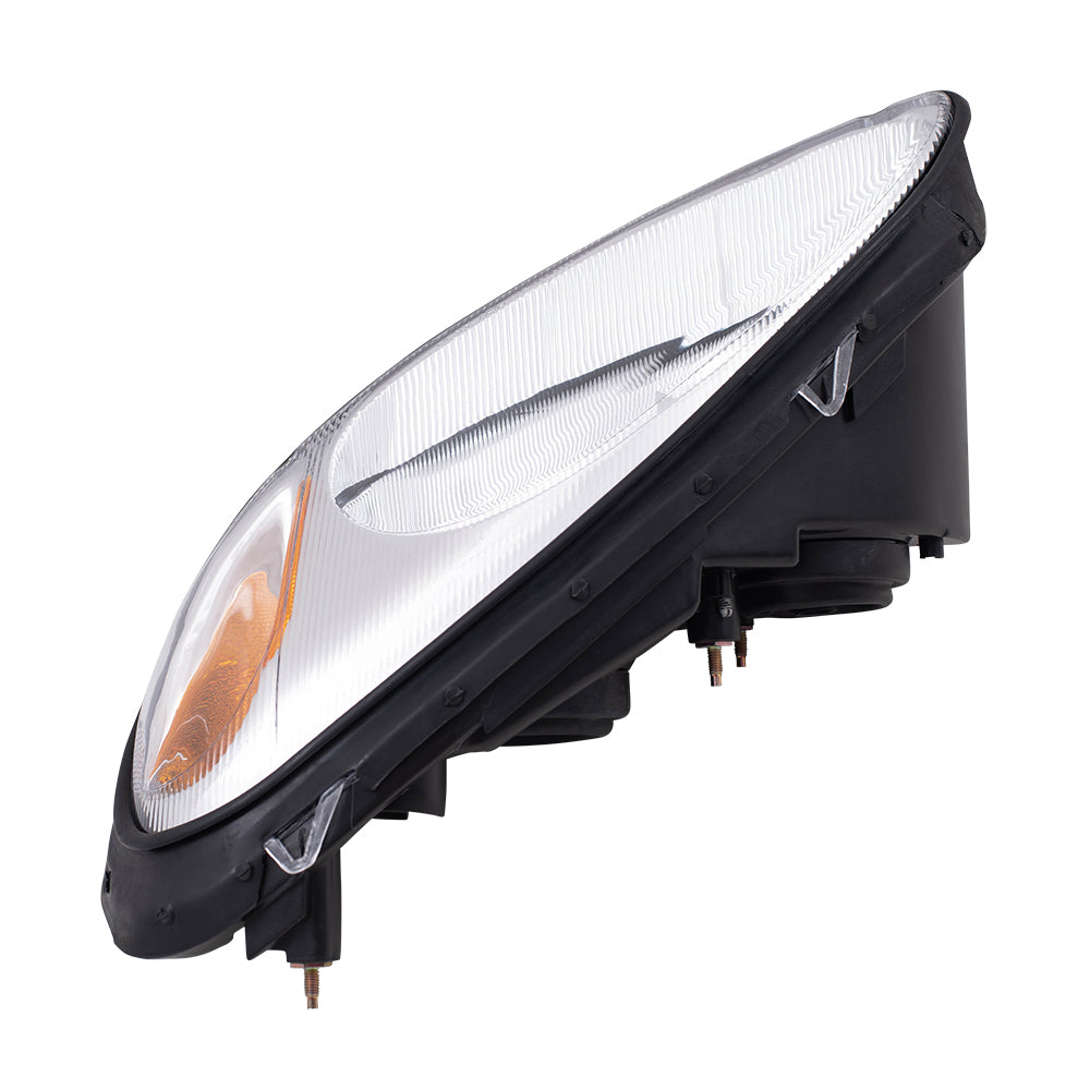 Brock Replacement Driver Headlight Compatible with 2001-2005 PT Cruiser 5288765AI
