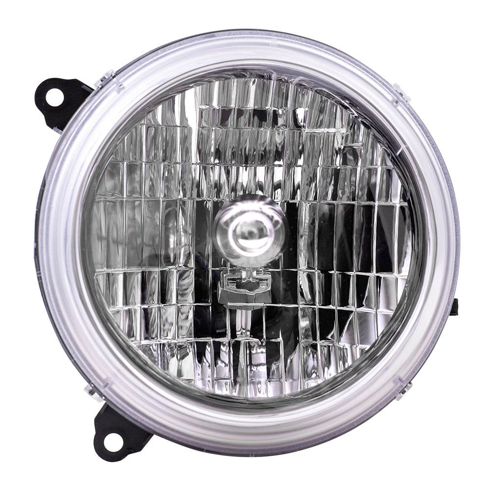 Brock Replacement Driver Headlight Compatible with 2002-2003 Liberty 5101821AA