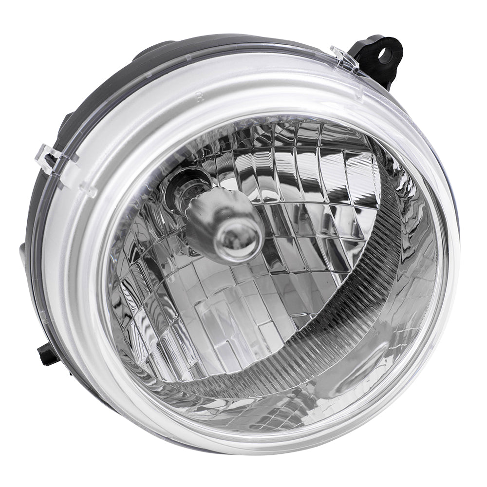 Brock Replacement Passenger Headlight Compatible with 2002-2003 Liberty 5101820AA