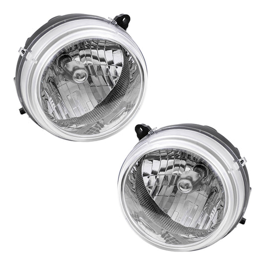 Headlight for 2002-2003 Liberty To 10/6/02 5101821AA Set