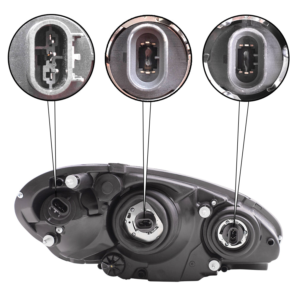 Headlight for 2006-2010 PT Cruiser 5116043AF Left