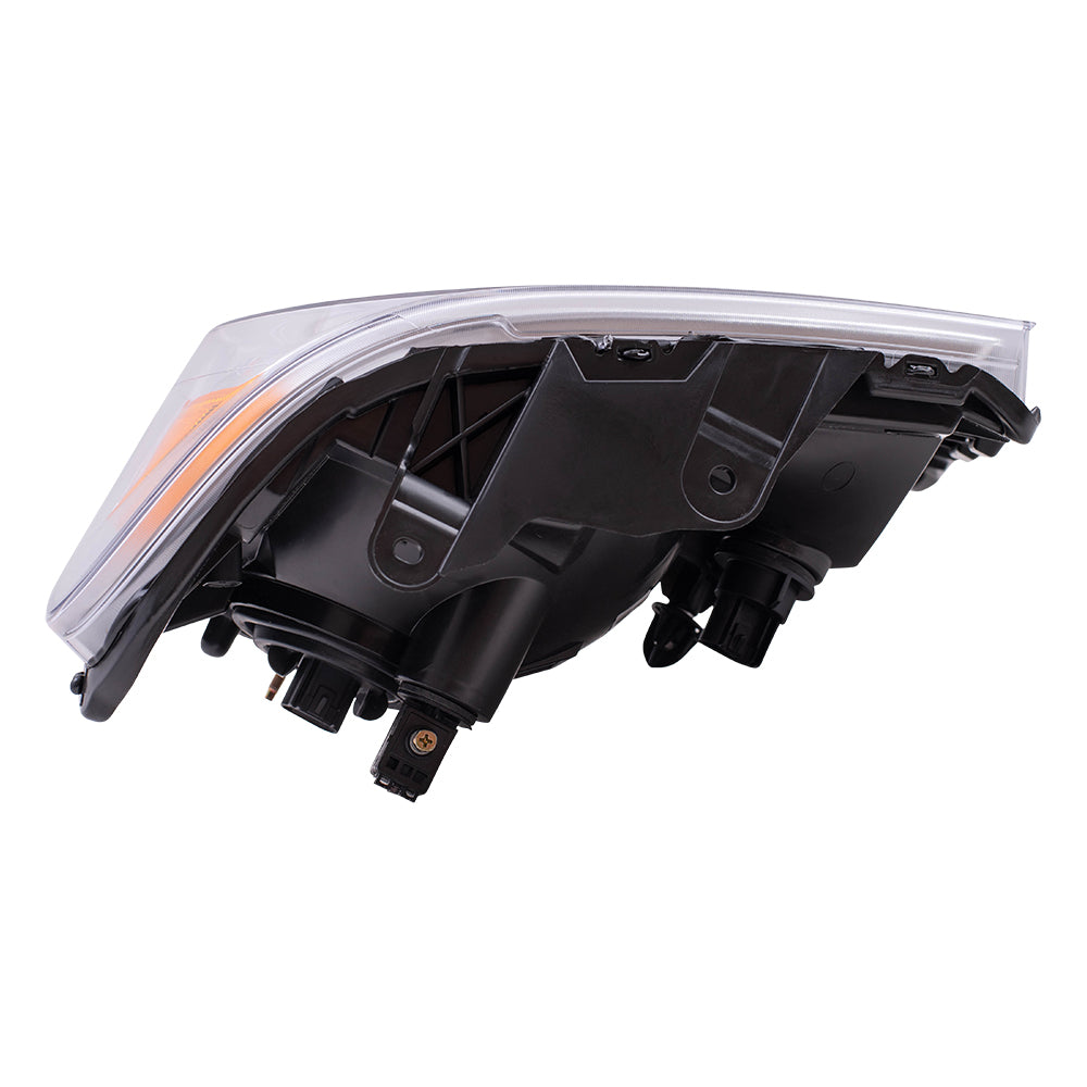 Brock Replacement Driver Headlight Compatible with 2007-2009 Durango 55078017AI