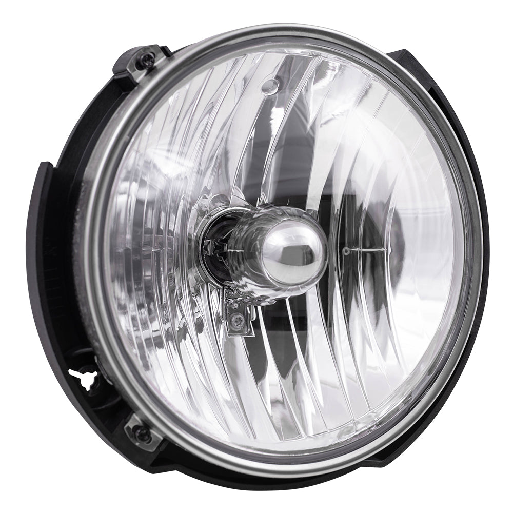 Brock Replacement Driver Halogen Headlight Compatible with 55078149AC