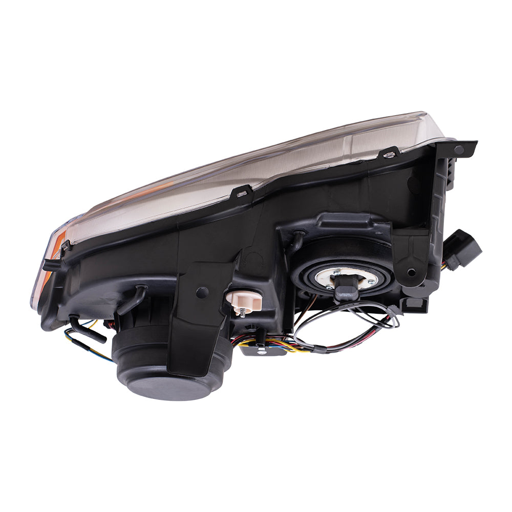 Brock Replacement Driver HID Headlight Compatible with 2008-2010 Grand Cherokee 55157485AG
