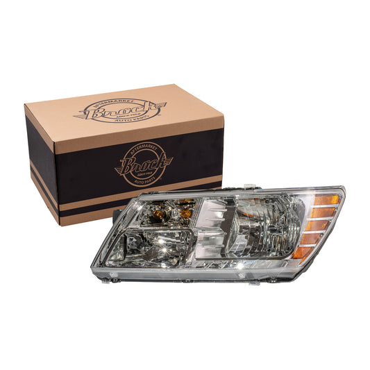 Headlight for 2009-2020 Journey w/ Chrome Trim 5116289AD Left