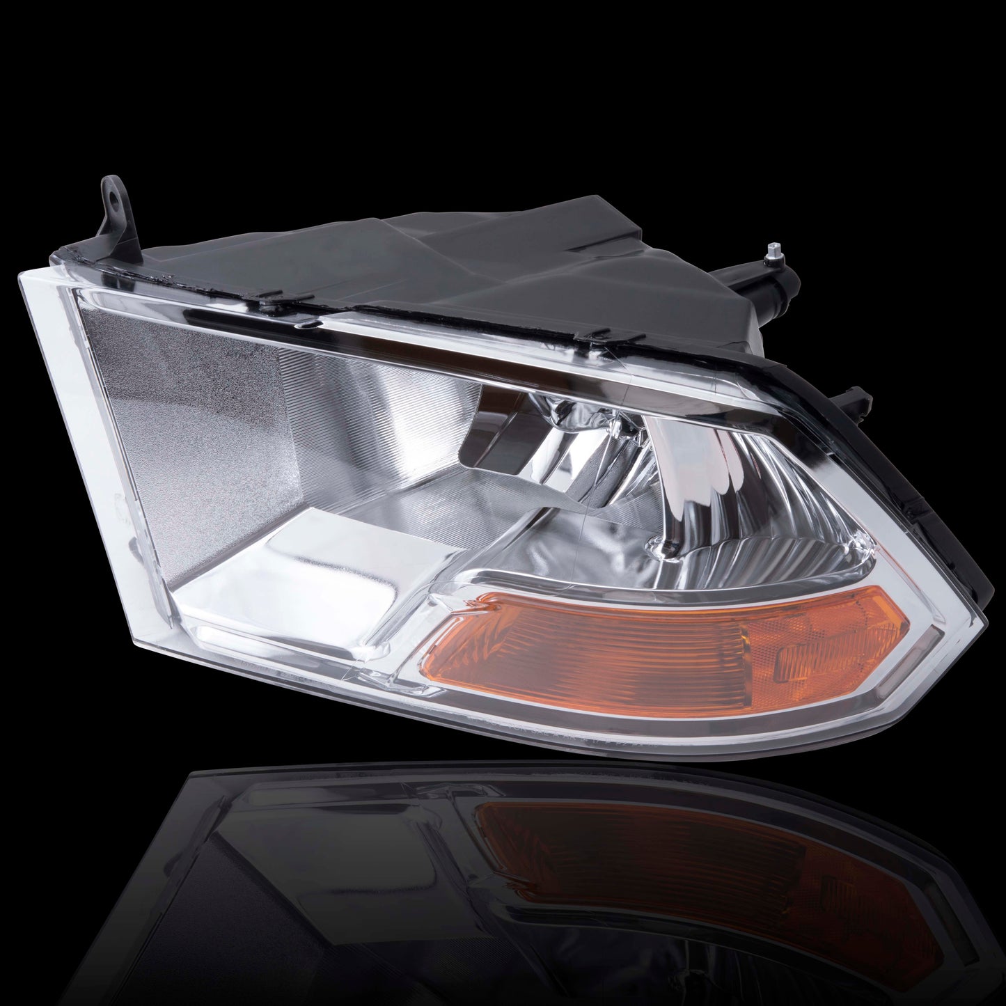 Headlight for 2011-2012 1500 w/o Quad HeadLights 2011-2012 2500 2011-2012 3500 2009-2010 Ram 1500 2010-2010 Ram 2500 2010-2010 Ram 3500 55277409AG Set