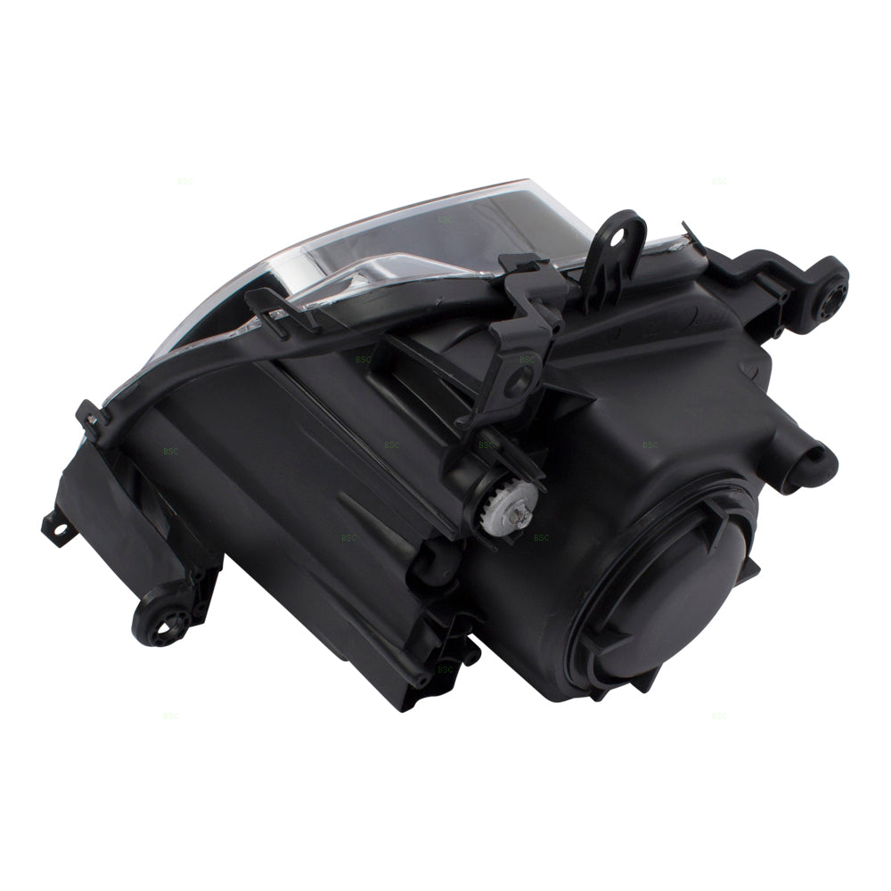 Headlight for 2014-2018 Cherokee w/ Black Trim 68102847AE Set