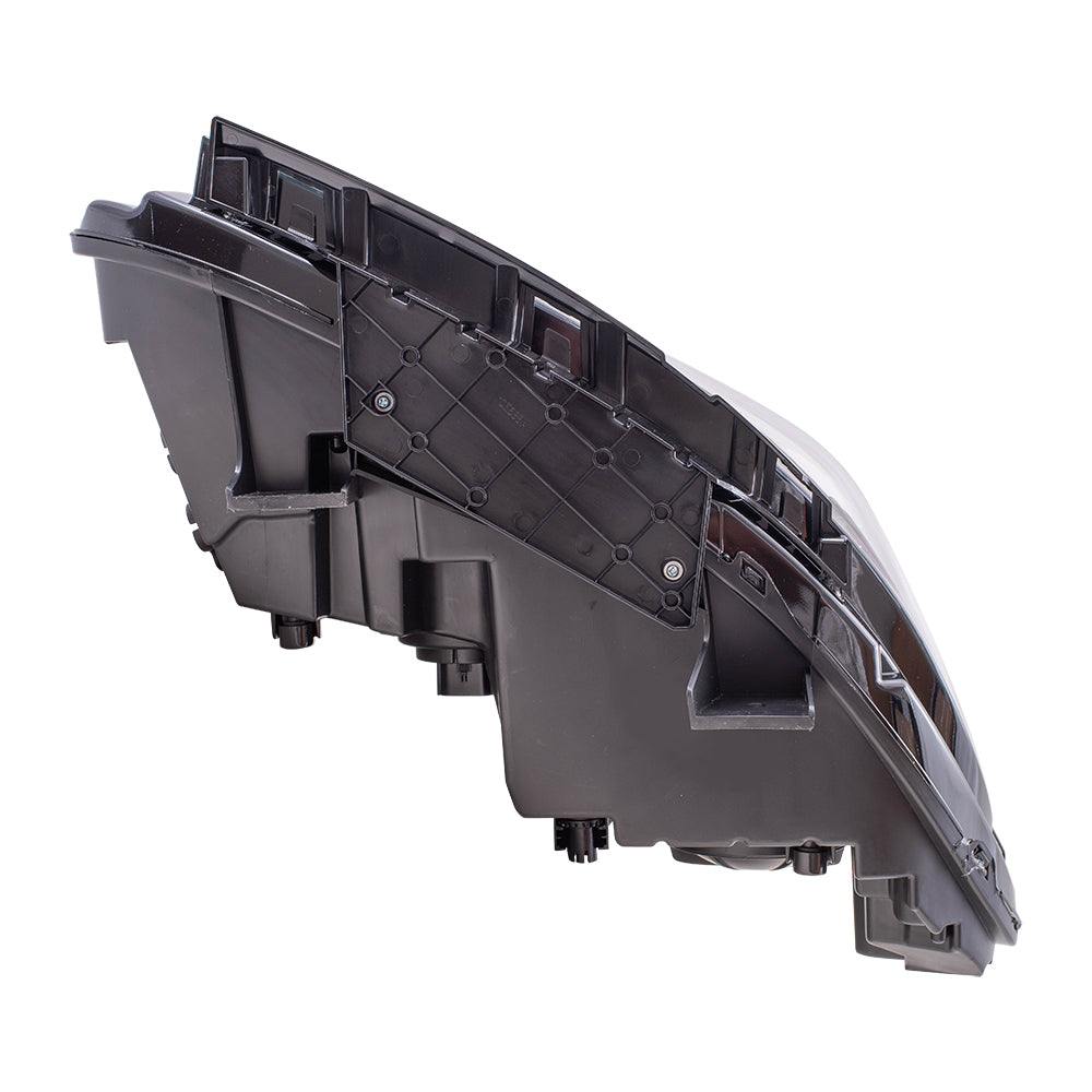 Brock Replacement Driver Halogen Headlight Compatible with 2015 Charger