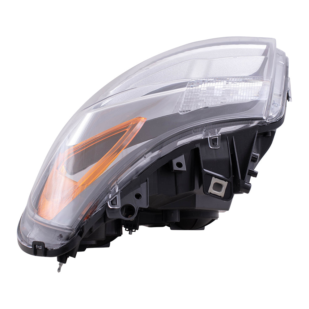 Brock Replacement Passenger Halogen Combination Headlight Compatible with 2014-2020 Promaster
