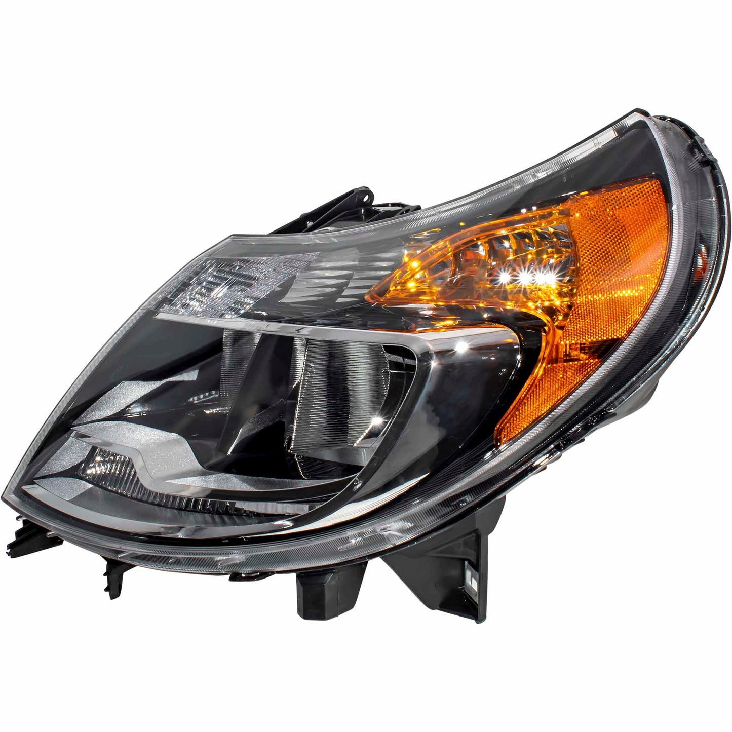 Brock Driver Side Left CAPA Certified Halogen Combination Headlight Assembly Without Daytime Running Lights Compatible with 2014-2022 RAM ProMaster 2221-0094L-CAPA