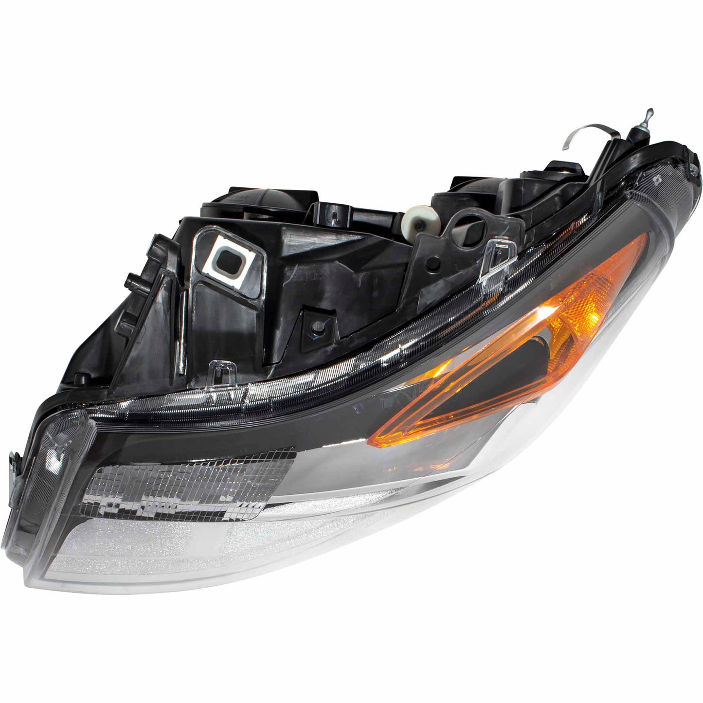 Brock Driver Side Left CAPA Certified Halogen Combination Headlight Assembly Without Daytime Running Lights Compatible with 2014-2022 RAM ProMaster 2221-0094L-CAPA