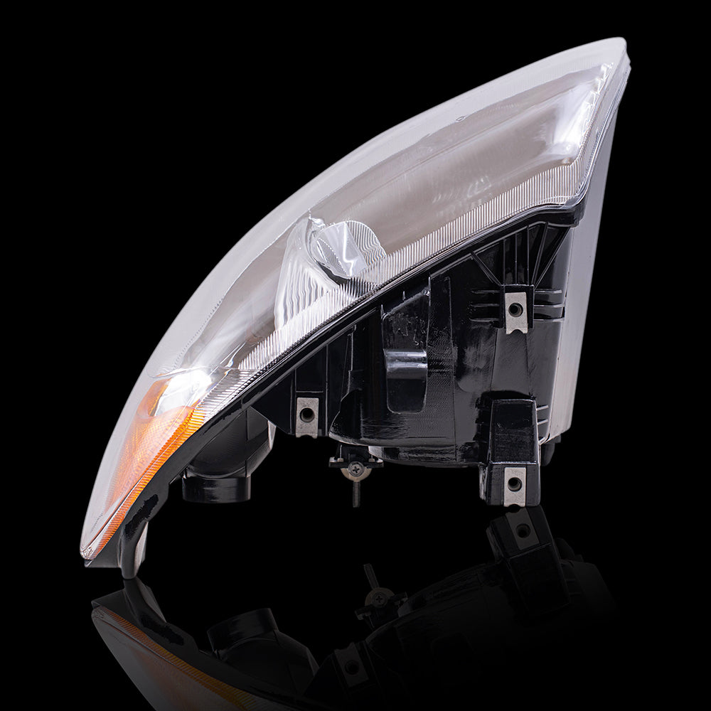 Brock Replacement Halogen Combination Headlight Set Compatible with 01-07 Caravan and Grand Caravan 01-04 Town & Country 05-07 Town & Country with 113" Wheelbase