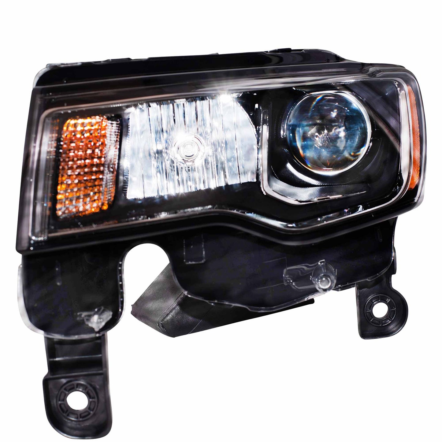 Headlight for 2017-2021 Grand Cherokee w/ Chrome Bezel for 2022-2022 Grand Cherokee WK 68289235AF Left CH2502297