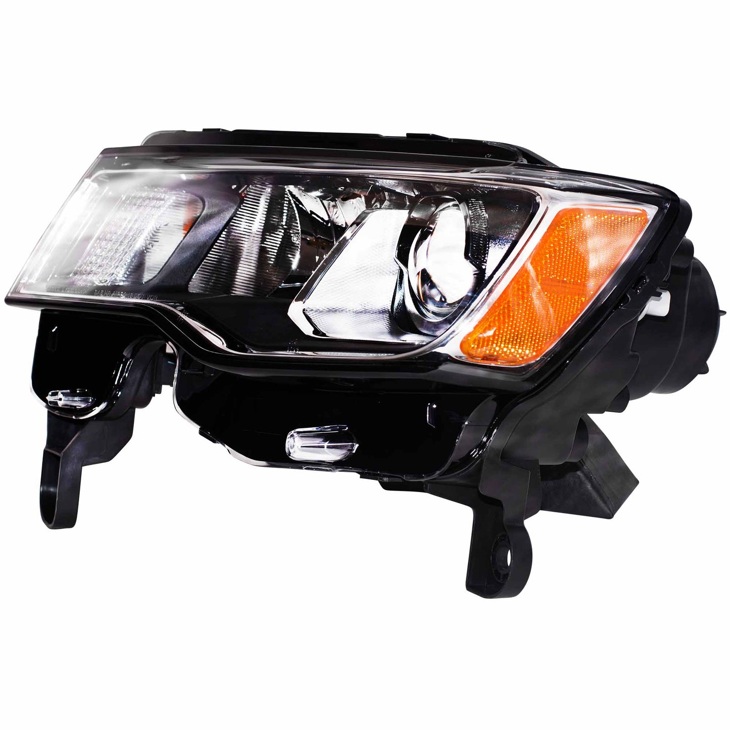 Headlight for 2017-2021 Grand Cherokee w/ Chrome Bezel for 2022-2022 Grand Cherokee WK 68289235AF Left CH2502297