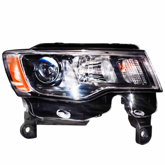 Headlight for 2017-2021 Grand Cherokee w/ Chrome Bezel for 2022-2022 Grand Cherokee WK 68289234AF Right CH2503297