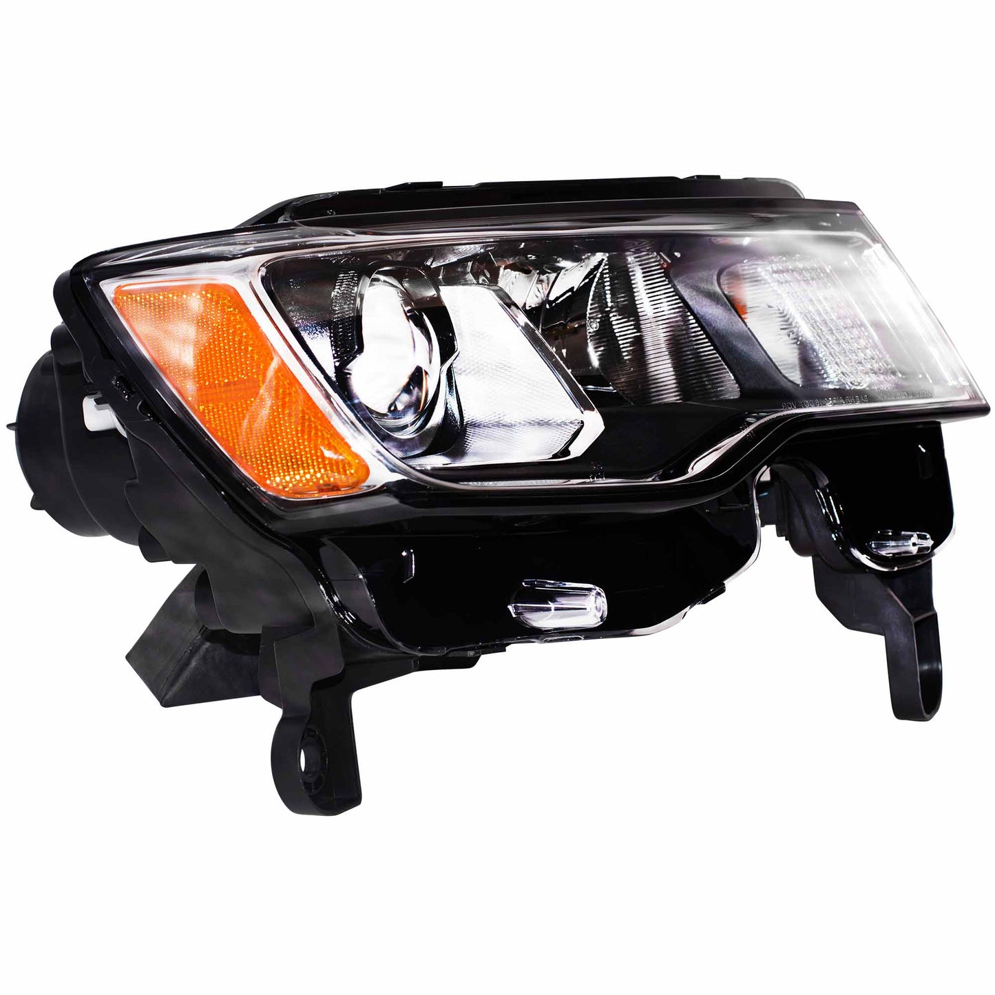 Headlight for 2017-2021 Grand Cherokee w/ Chrome Bezel for 2022-2022 Grand Cherokee WK 68289234AF Right CH2503297