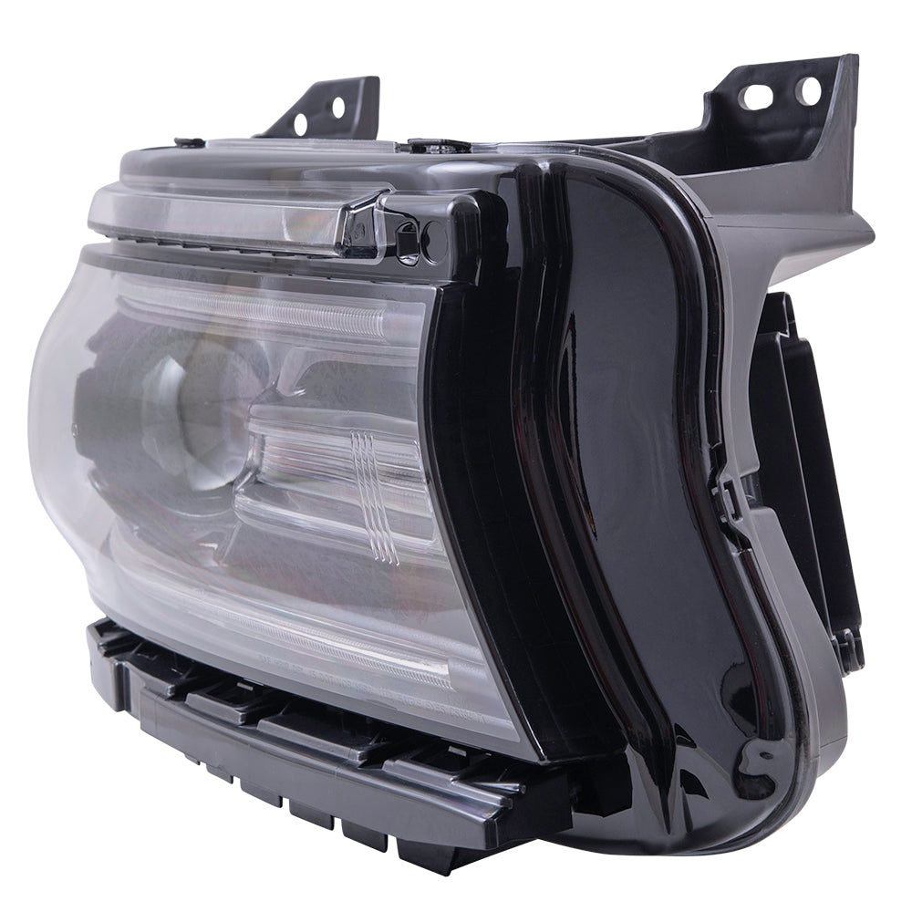 Headlight for 2018-2021 Charger w/o Logo 68541681AA Set