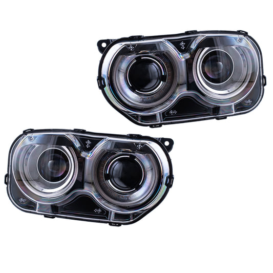 Headlight for 2015-2023 Challenger w/o Air Ducts 68174065AG Set