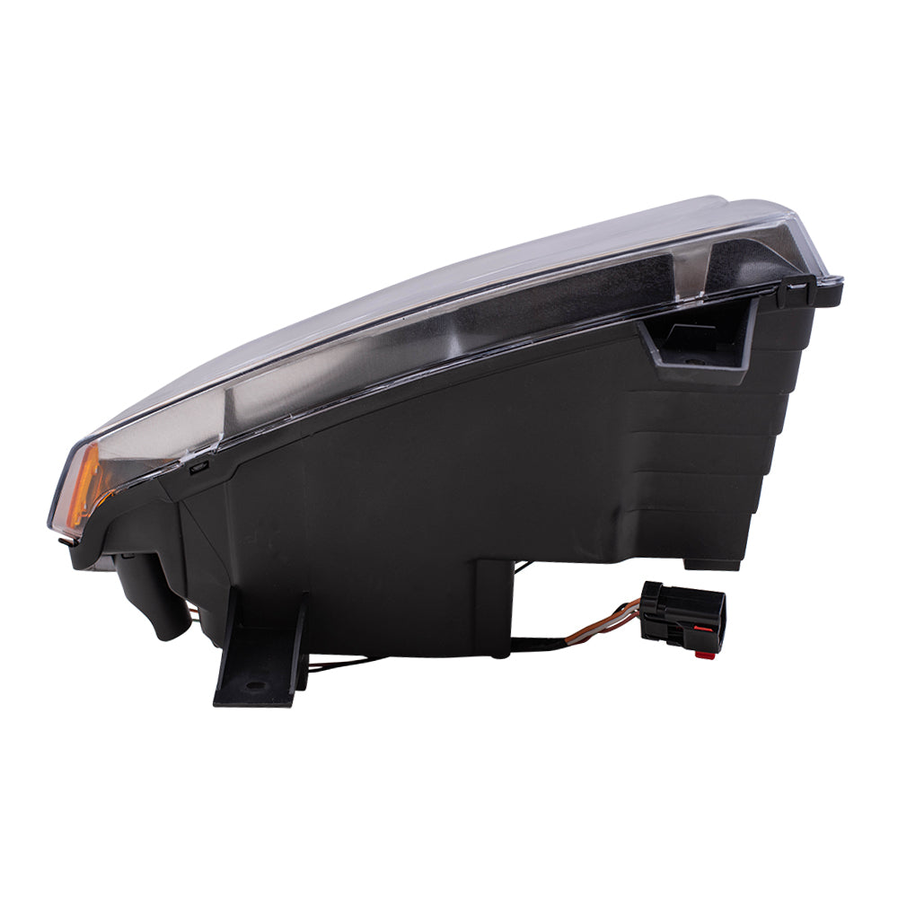 Brock Replacement Passenger Headlight Compatible with 2005-2007 Grand Cherokee 55156350AK