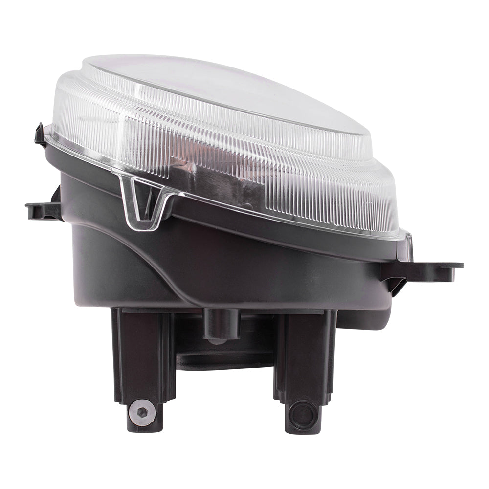 Brock Replacement Passenger Halogen Headlight Compatible with 5303842AE