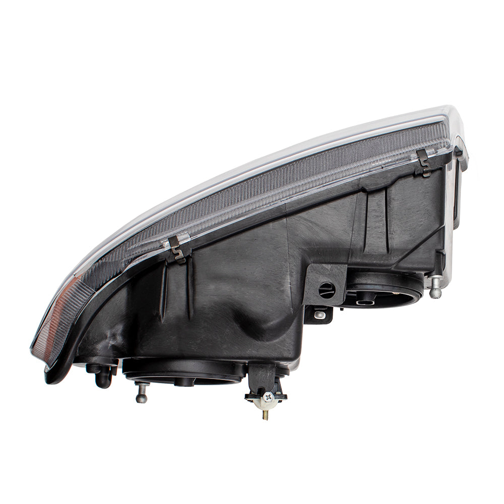 Headlight for 1999-2004 Grand Cherokee Smoked Bezel-Clear Park Light From 1/02 55155129AJ Left CH2502138