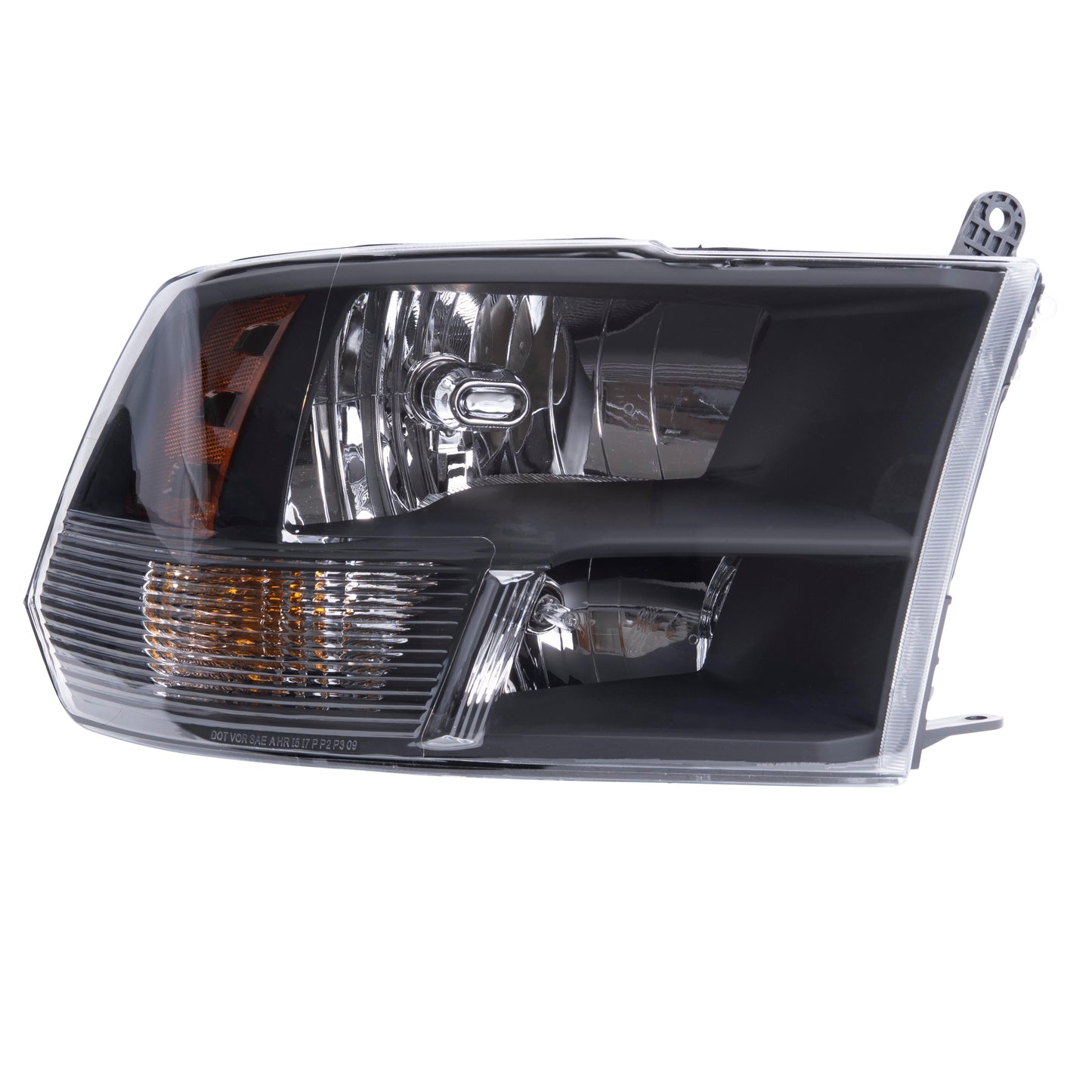 Headlight for 2013-2018 1500 Standard Type w/ Black Bezel 2013-2018 2500 2013-2018 3500 2019-2023 1500 Classic 68270496AE Right