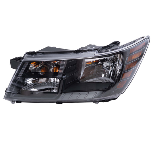 Headlight for 2014-2020 Journey w/ Black Trim 68200085AC Left
