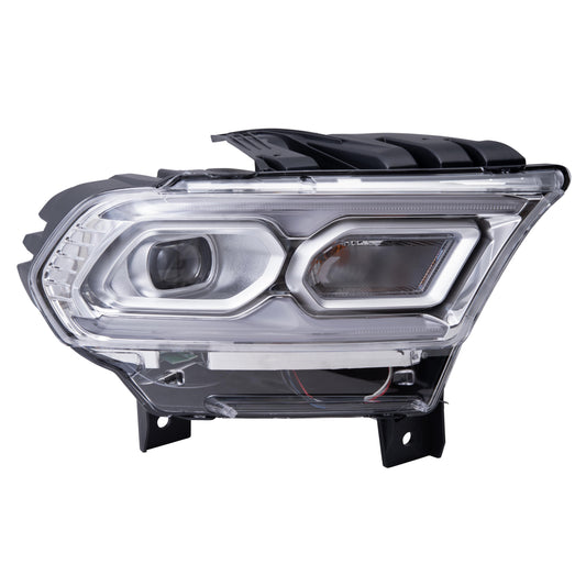 Headlight for 2021-2023 Durango LED w/Standard Signal Chrome w/o Auto High Beam 68433776AF Right
