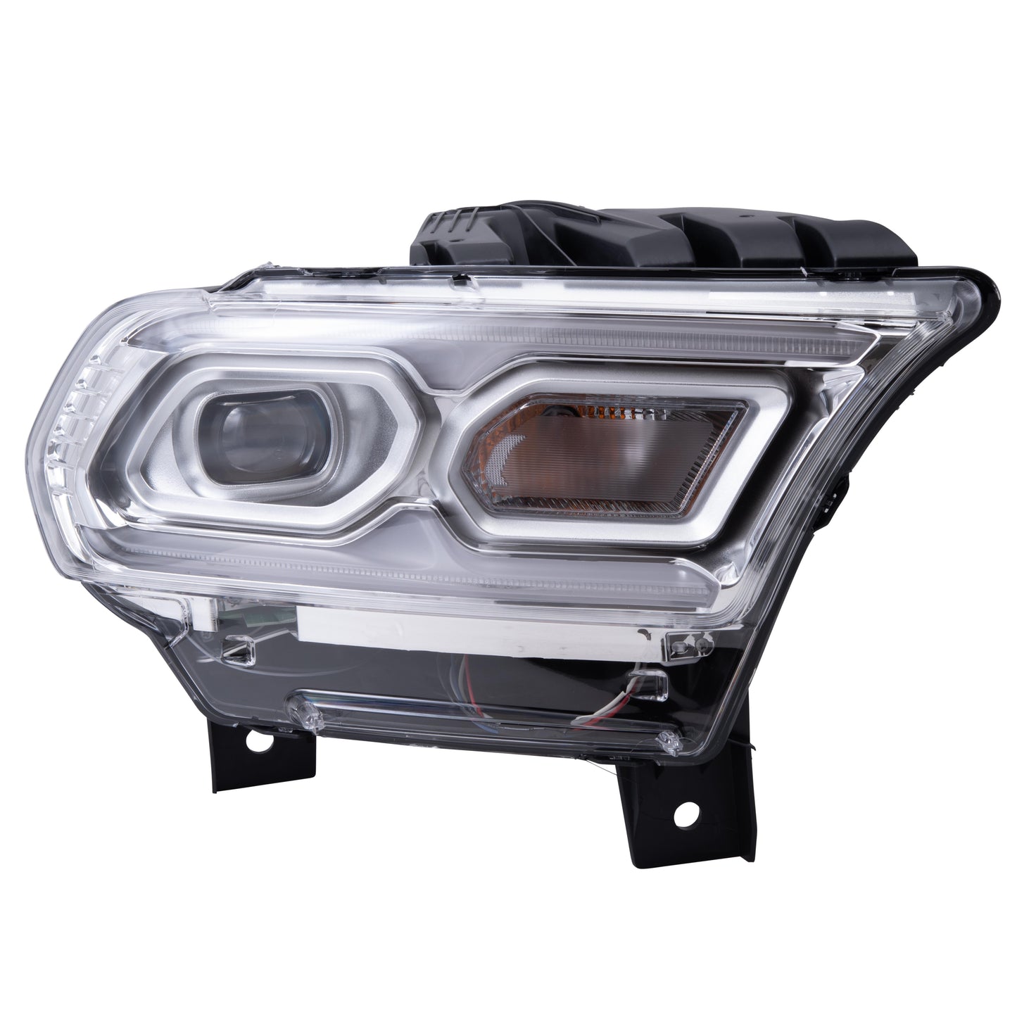 Headlight for 2021-2023 Durango LED w/Standard Signal Chrome w/o Auto High Beam 68433776AF Right
