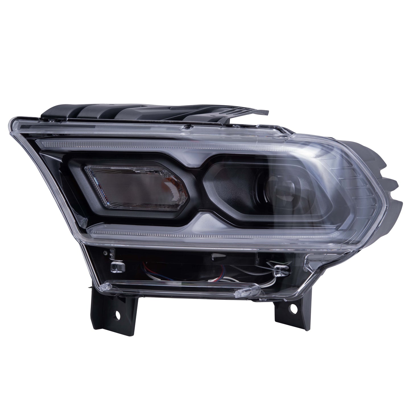 Headlight for 2021-2023 Durango LED w/ Standard Signal Black w/o Auto High Beam 68433779AF Left