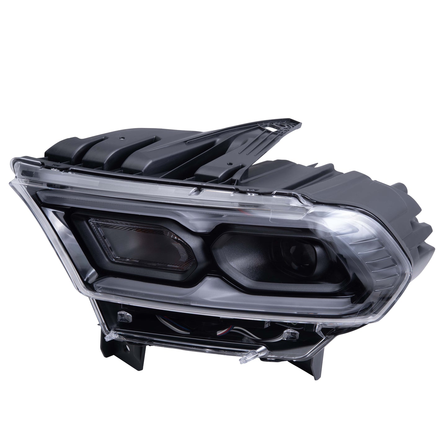 Headlight for 2021-2023 Durango LED w/ Standard Signal Black w/o Auto High Beam 68433779AF Left