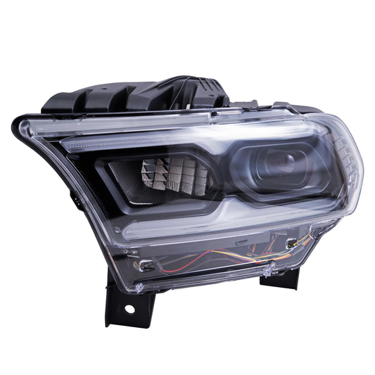 Headlight for 2021-2023 Durango LED w/ LED Signal Automatic High Beam Blk Trim 68433783AE Left
