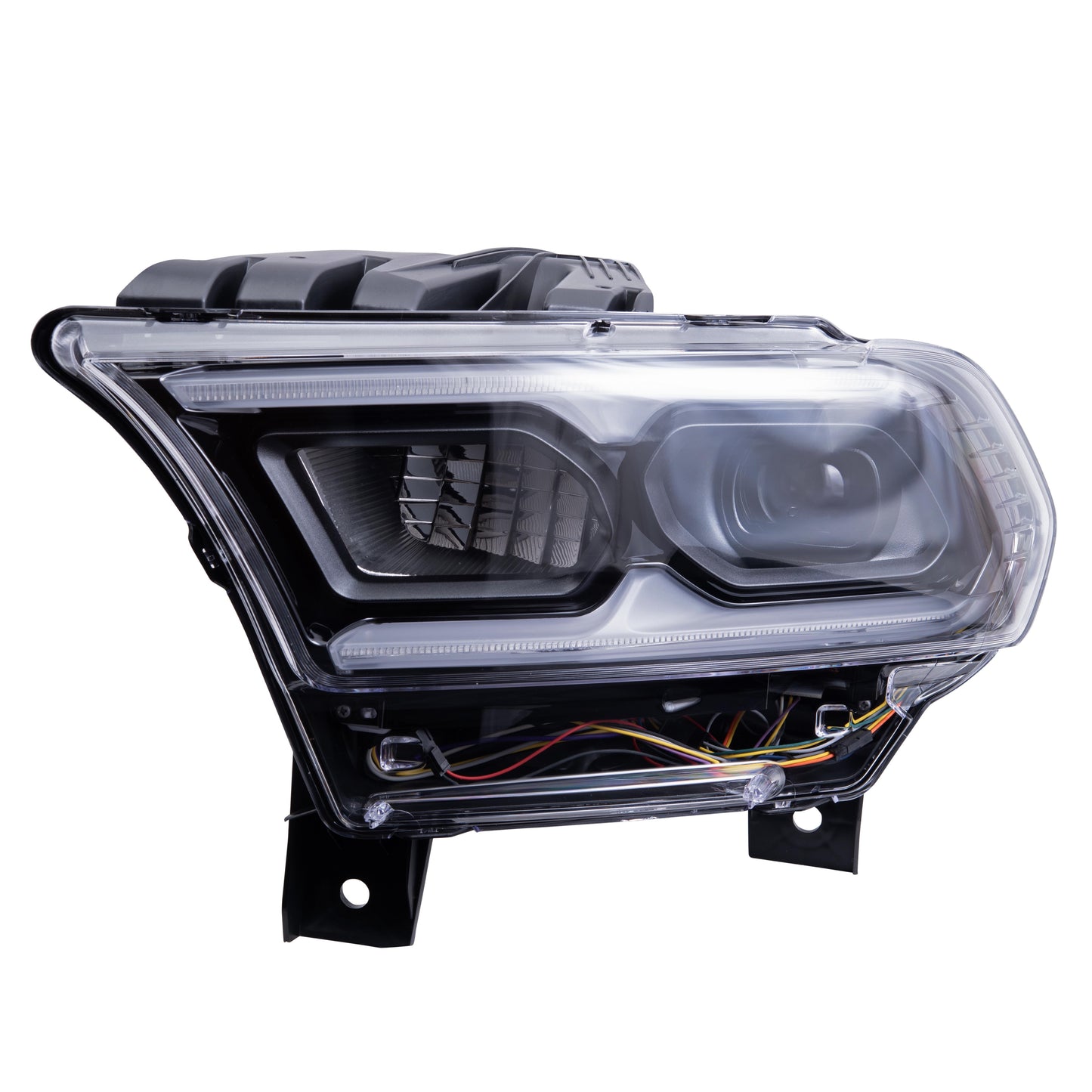 Headlight for 2021-2023 Durango LED w/ LED Signal Automatic High Beam Blk Trim 68433783AE Left