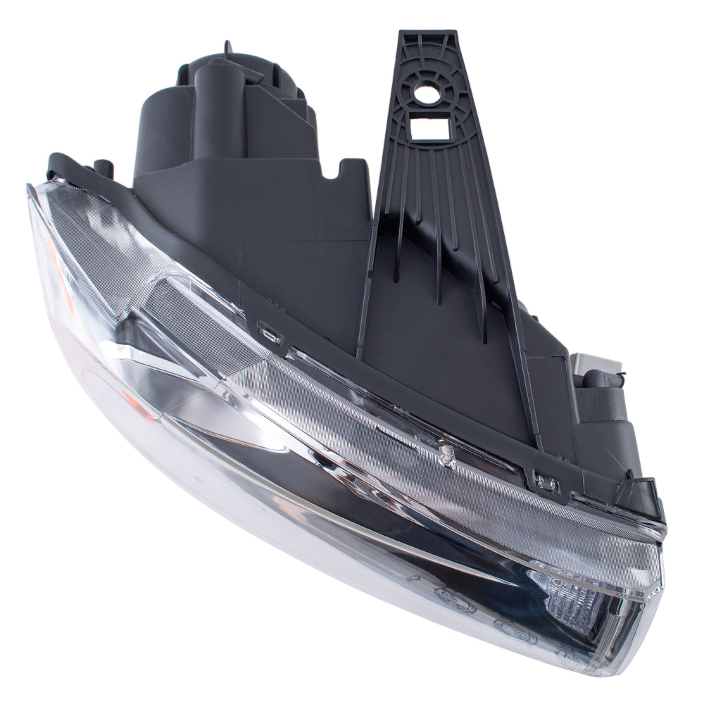CAPA Headlight for 2014-2016 Grand Cherokee w/ Chrome Bezel Set